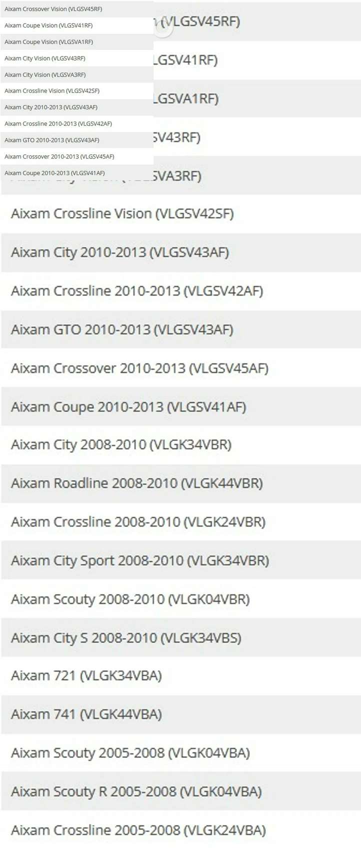 Aixam Crossline (2005 - )  6AP030A Тормозной барабан (задний)