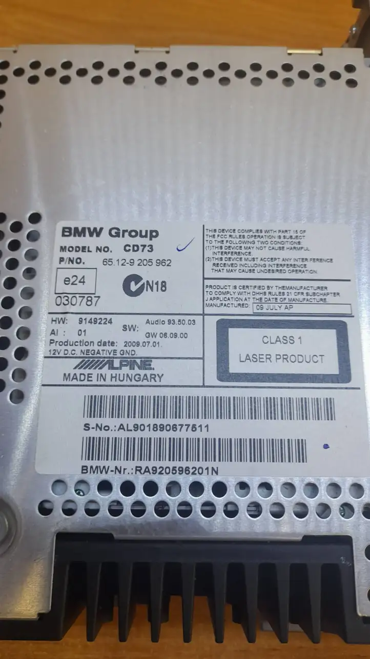 BMW 3 E90 E91 (2005 - 2012) 9205962 Магнитола / мультимедийная система — фото 3