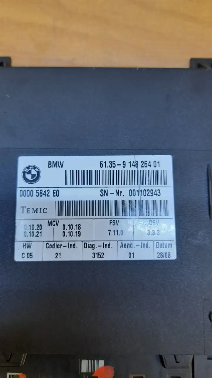 BMW 3 E92 E93 (2005 - 2014) 9148264 Блок управления сиденьем — фото 2