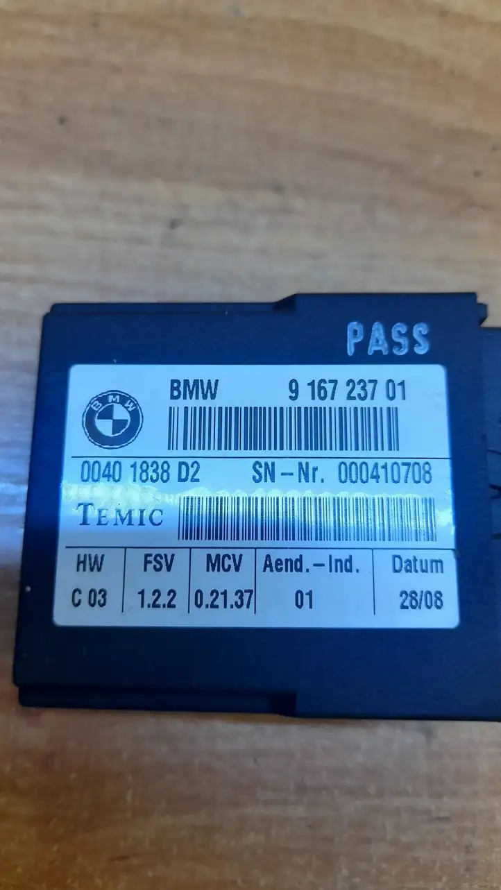 BMW 3 E92 E93 (2005 - 2014) 916723701 Прочие блоки управления — фото 2