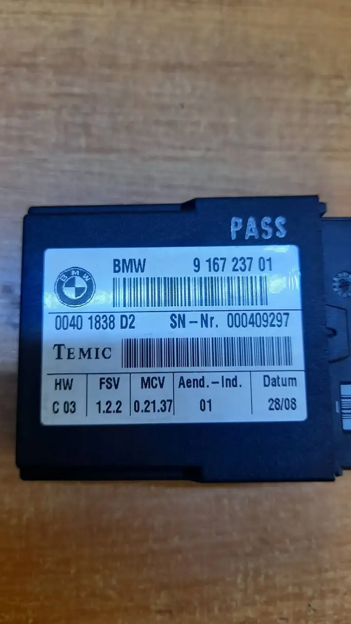 BMW 3 E92 E93 (2005 - 2014) 9167237 Прочие блоки управления — фото 2