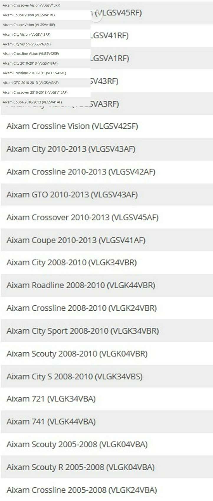 Aixam Crossover (2012 - )  6AP030A Тормозной барабан (задний)