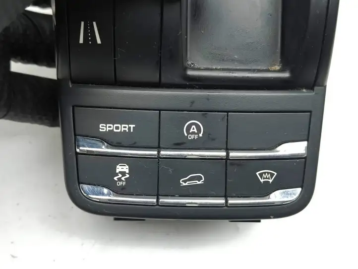 Porsche Cayenne (92A) (2011 - 2017) 7P5927127CJ Включатель регулировки высоты / жесткости ходовой части — фото 5