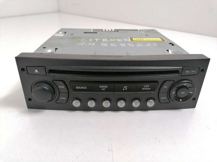 9663080277 Citroen C5 Radija/ CD/DVD grotuvas/ navigacija