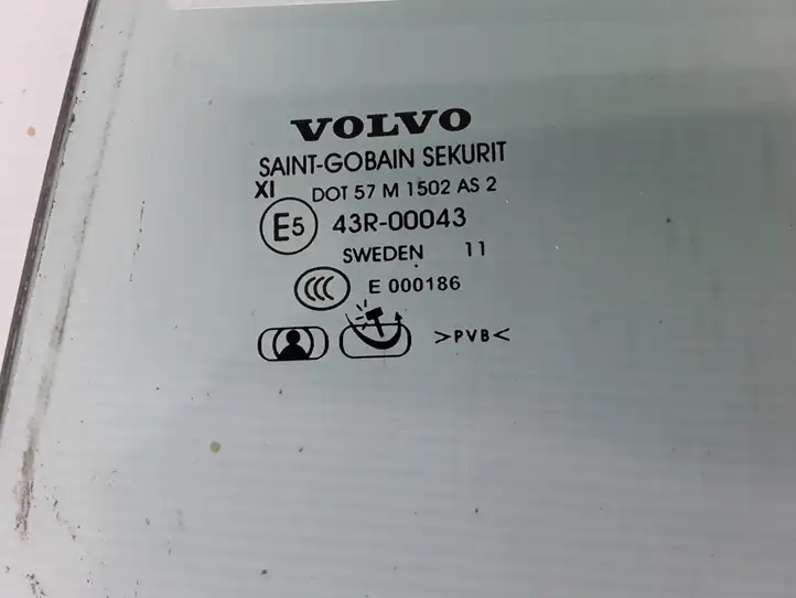Volvo V70 (2007 - 2013) Стекло задней двери — фото 2