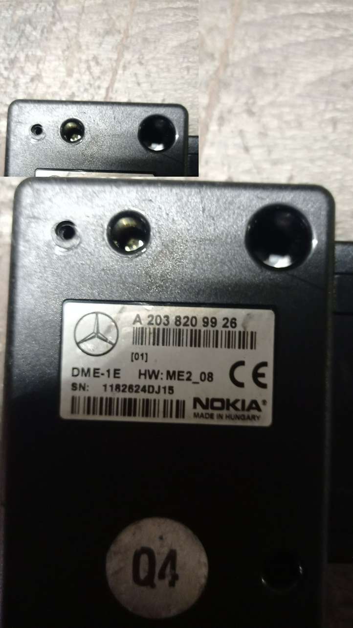 Mercedes-Benz S W220 (1998 - 2006)  A2038209926 Блок управление GSM