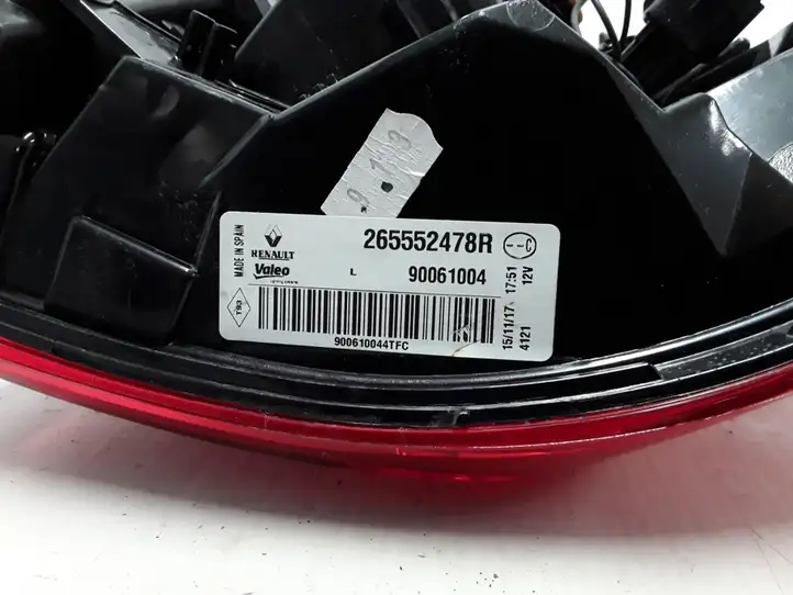 Renault Kadjar (2015 - 2018) 265552478R Задний фонарь в кузове — фото 3