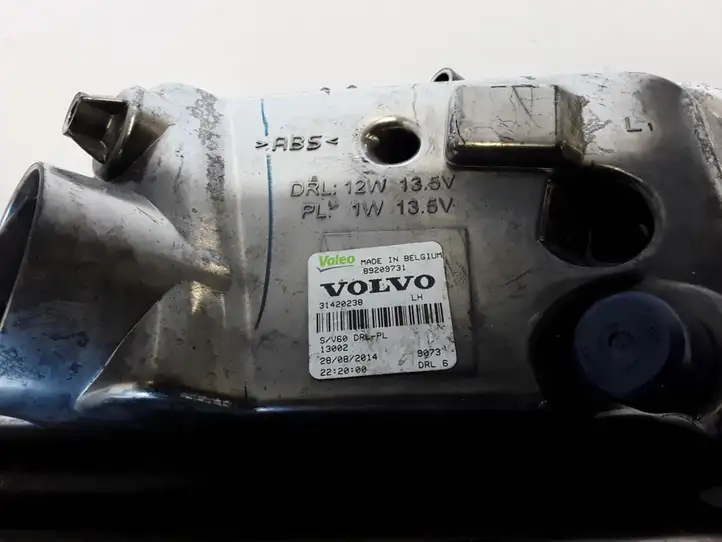 Volvo S60 (2013 - 2018) 31420238 Дневные ходовые огни (LED) — фото 3