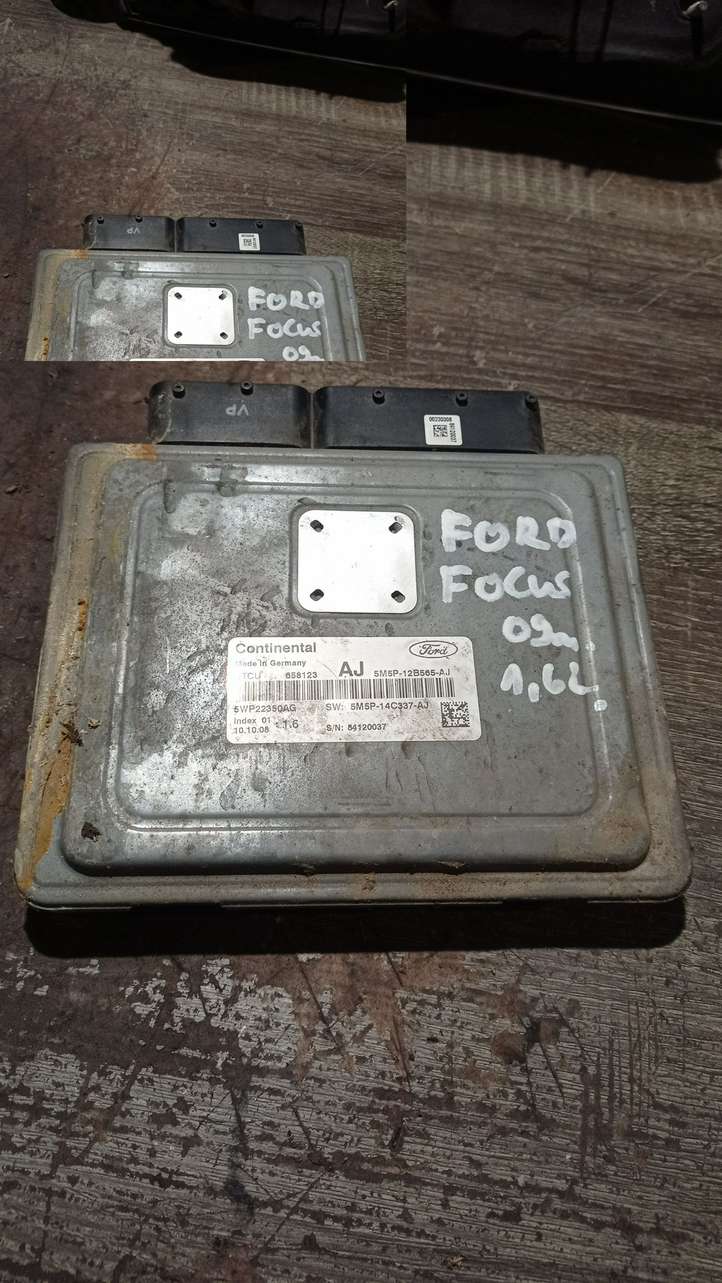 Ford Focus (2005 - 2008)  5M5P14C337AJ Блок управления двигателем ECU
