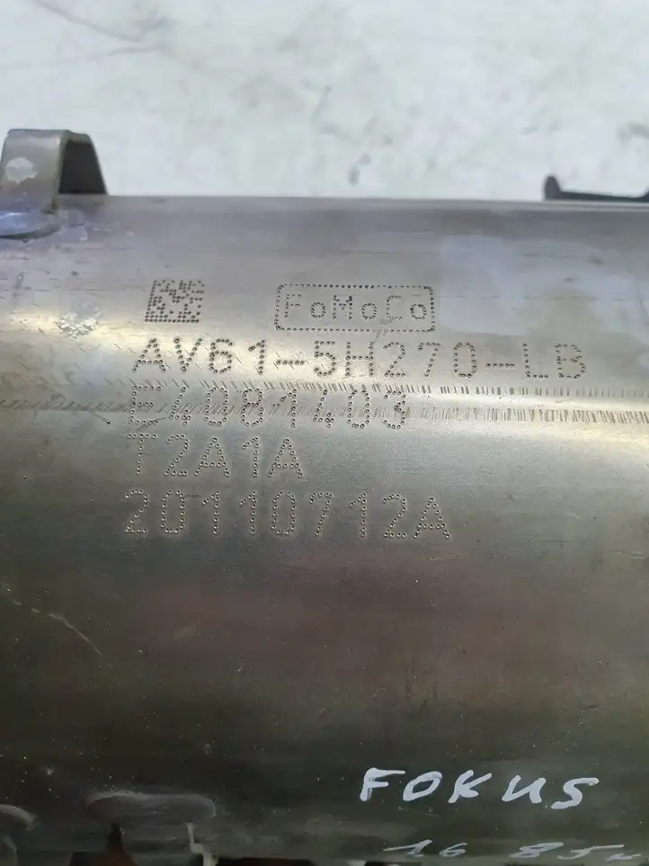 Ford Focus (2011 - 2015) AV615H270LB Катализатор / DPF / FAP — фото 8