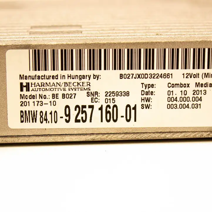 BMW X1 E84 (2009 - 2015) 9257160 Bluetooth модуль — фото 6