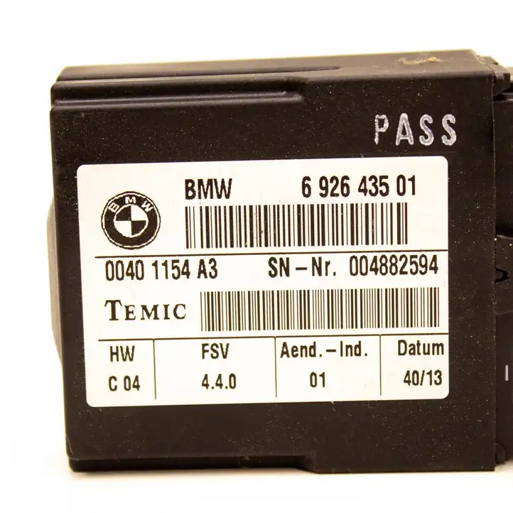 BMW X1 E84 (2009 - 2015) 6926435 Блок управления сиденьем — фото 5