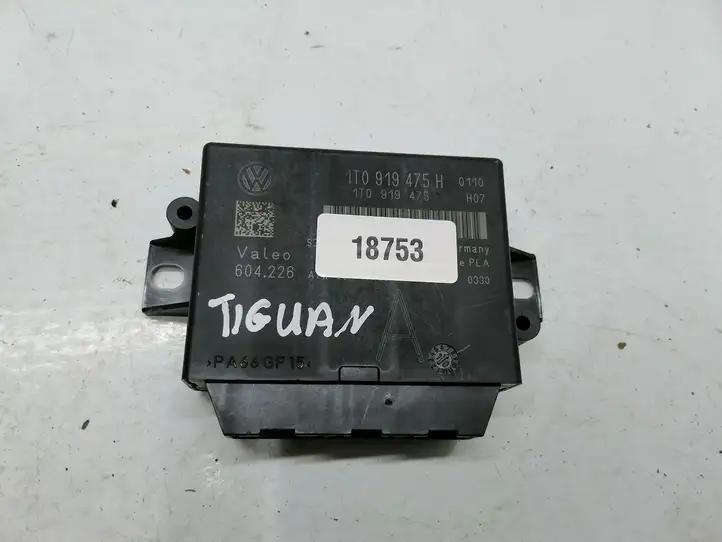 Volkswagen Tiguan (2007 - 2011) 1T0919475H Блок управления парктрониками — фото 1