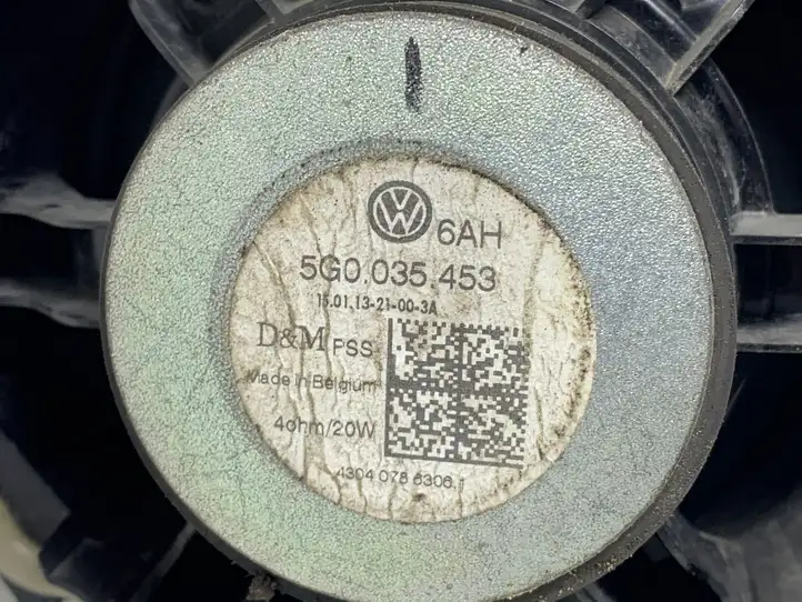 Volkswagen Golf VII (2013 - 2019) 5G0035453 Динамики задних дверей — фото 2