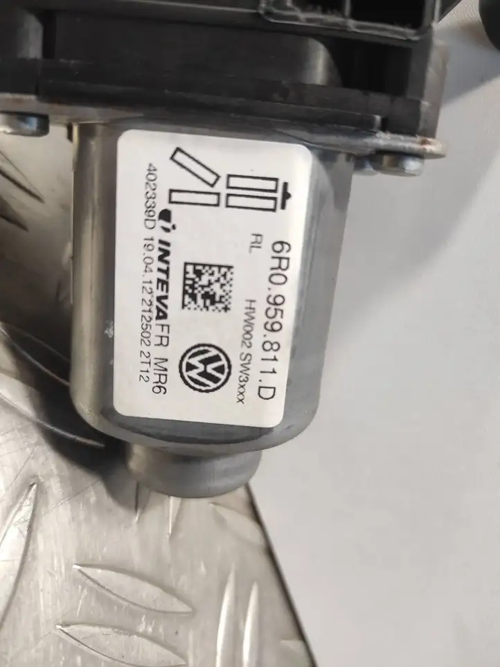 Seat Ibiza IV (6J,6P) (2008 - 2017) 6R0959811D Стеклоподъемник задней двери — фото 3