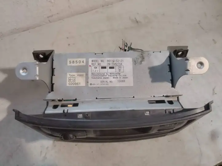 Toyota Yaris Verso (1999 - 2005) 8611052121 Включатель (включатели) управления бортового компьютера — фото 2