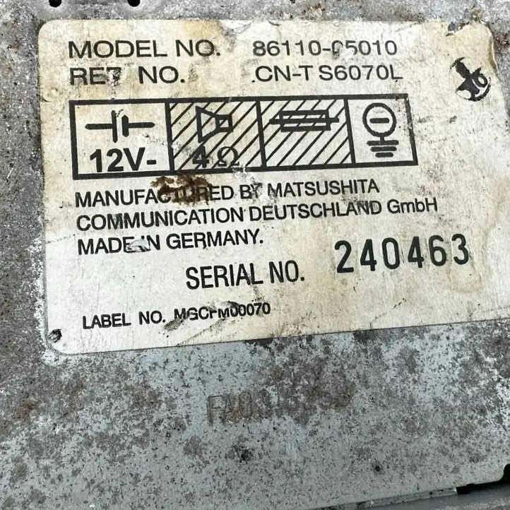 Toyota Avensis T220 (2000 - 2003) 8611005010 Магнитола / мультимедийная система — фото 8