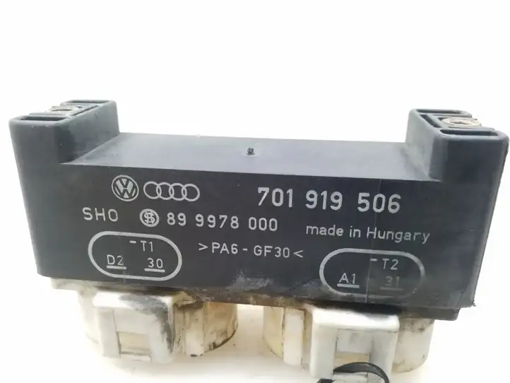 Volkswagen Sharan (2000 - 2003) 701919506 Реле вентилятора охлаждения — фото 3