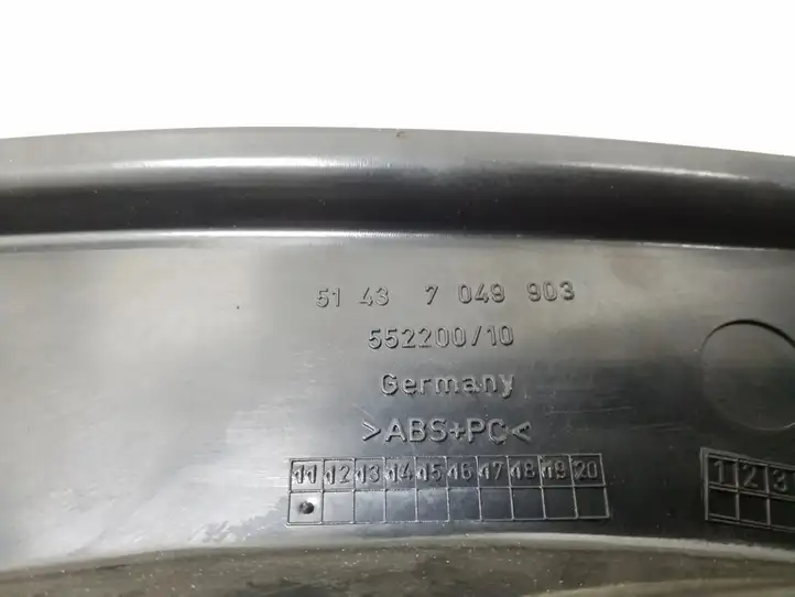 BMW 5 E60 E61 (2004 - 2010) 7049903 Верхняя обшивка стойки D — фото 3