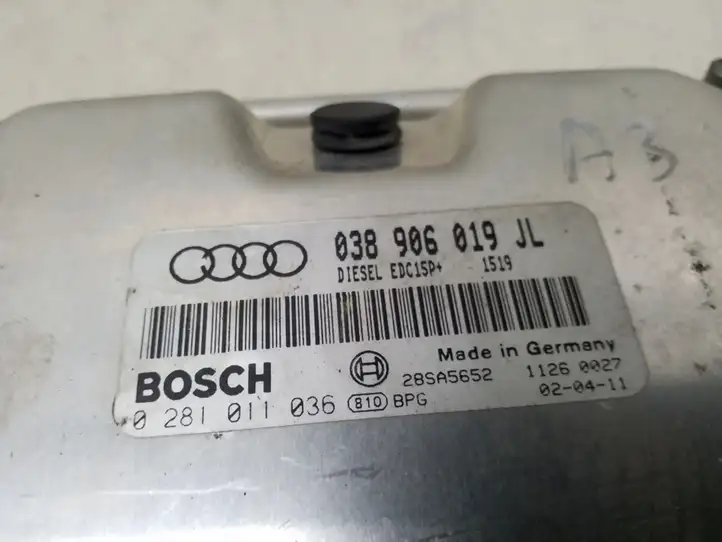 Audi A3/S3 8L (1996 - 2000) 038906019JL Блок управления двигателем (ЭБУ) — фото 2