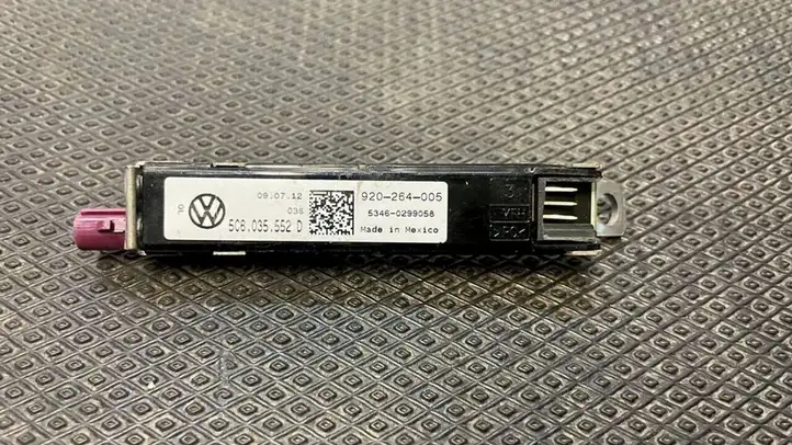 Volkswagen Jetta VI (2011 - 2018) 5C6035552D Усилитель антенны — фото 3