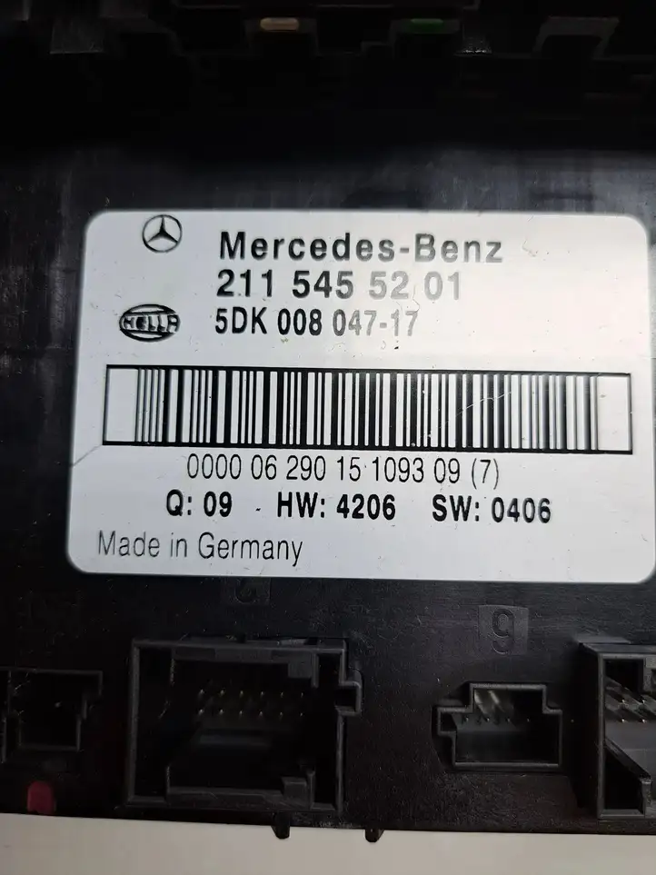 Mercedes-Benz E W211 (2002 - 2009) 2115455201 Модуль комфорта — фото 3