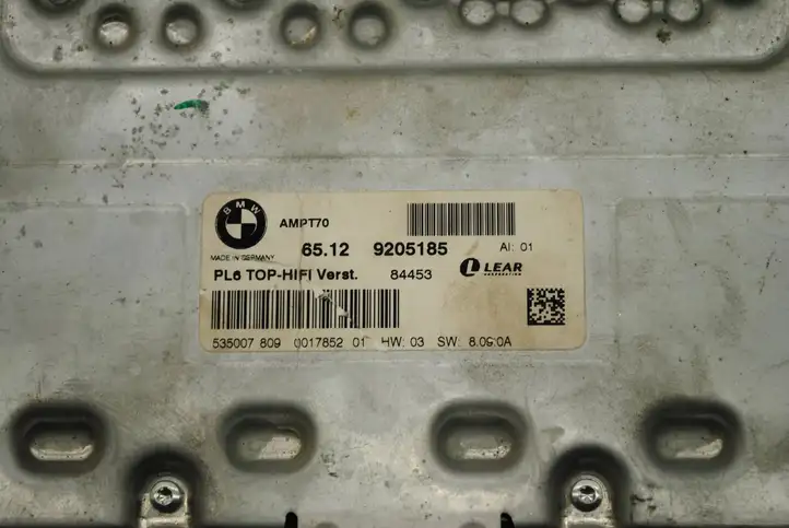 BMW 7 F01 (2008 - 2016) 9205185 Усилитель звука — фото 1