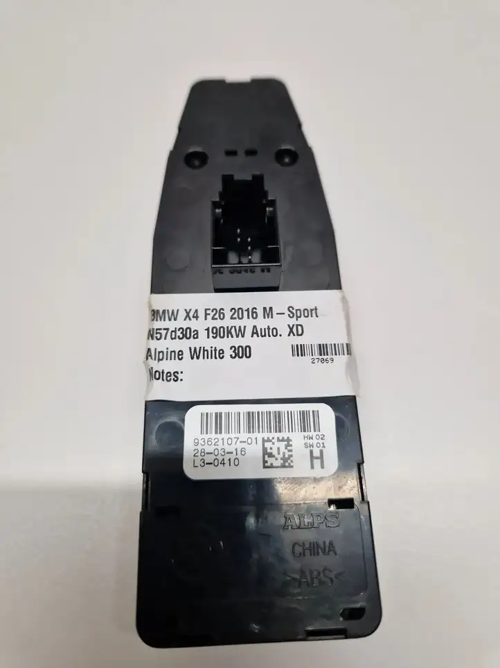 BMW X4 F26 (2014 - 2017) 9362107 Блок кнопок стеклоподъемников — фото 6