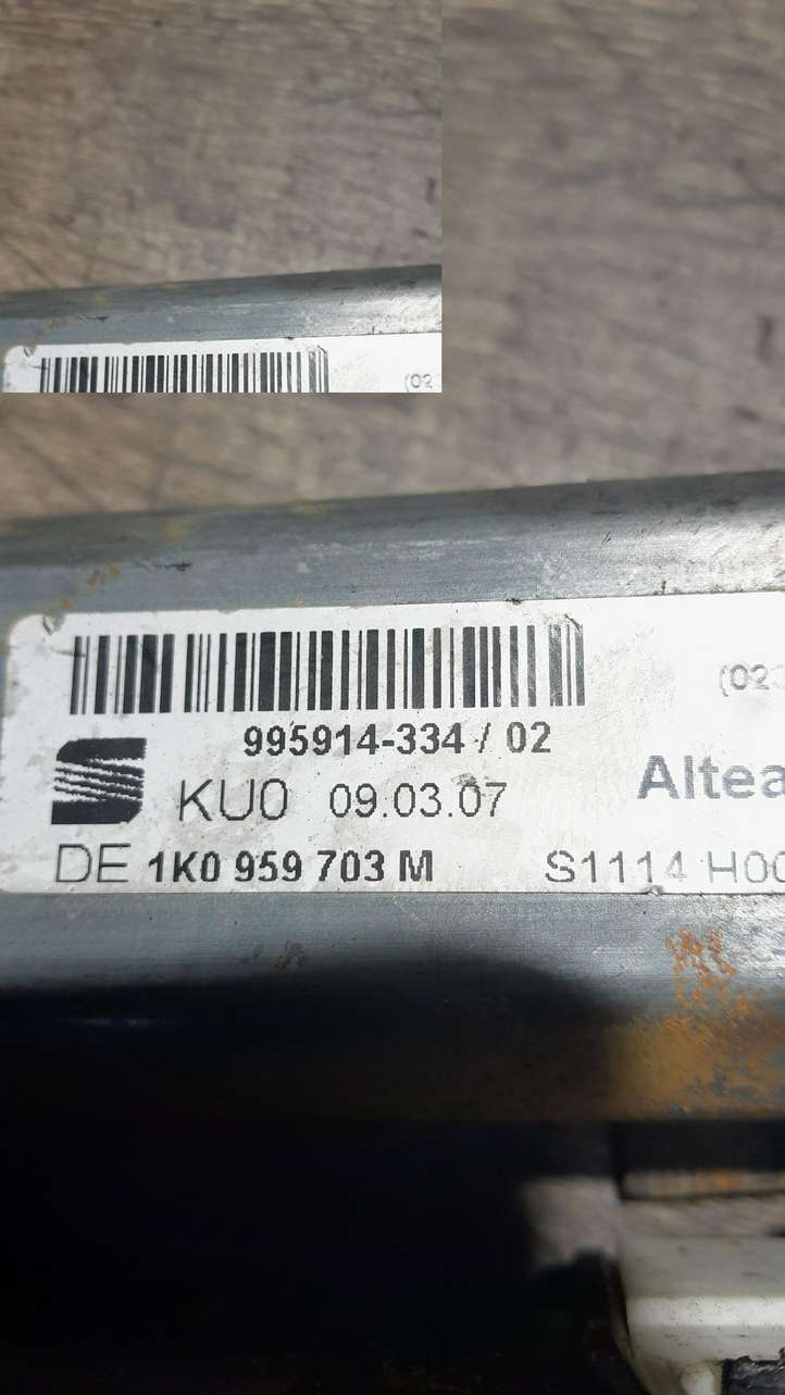 Seat Altea XL (2004 - 2015)  995914334 Механизм подъема окон задней двери
