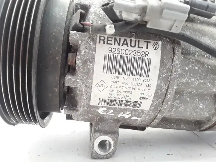 Renault Clio IV (2012 - 2019) 926002352R Компрессор (насос) кондиционера воздуха — фото 4