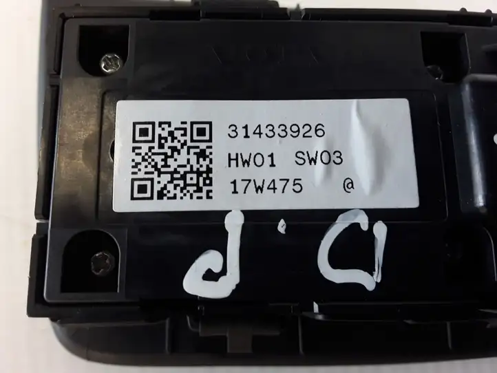 Volvo XC90 (2014 - 2019) 31433926 Кнопка стеклоподъемников — фото 2
