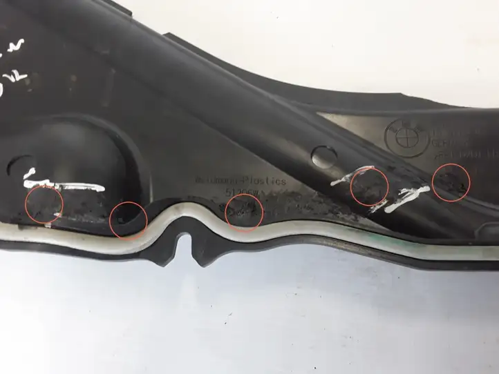 BMW 3 F30 F35 F31 (2012 - 2018) Крышка двигателя декоративная — фото 2