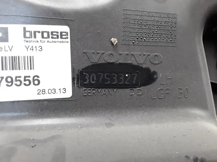 Volvo XC60 (2008 - 2013) 30753327 Механический стеклоподъемник передней двери — фото 3