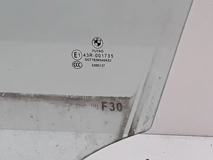 BMW 3 F30 F35 F31 (2012 - 2018) 51337259825 Стекло передней двери — фото 2