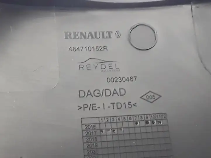 Renault Captur (2013 - 2020) 484710152R Обшивка рулевой колонки — фото 3