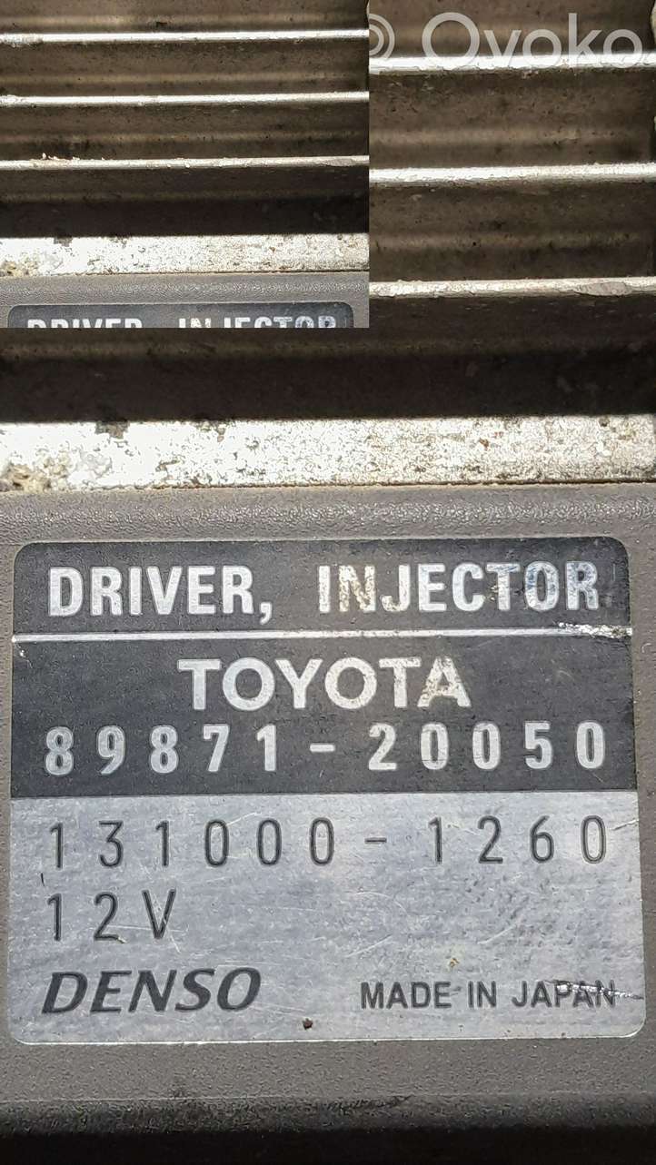 Toyota Avensis T250 (2003 - 2006)  8987120050 Блок управления топливных форсунок