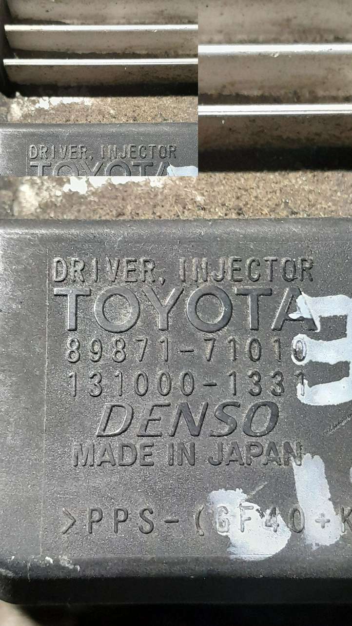 Toyota Avensis T250 (2003 - 2006)  898717101 Блок управления топливных форсунок