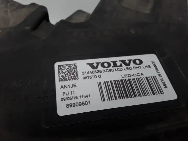 Volvo XC90 (2014 - 2019) 31446536 Передняя фара — фото 2