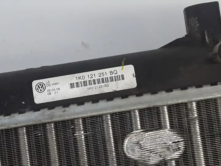Volkswagen Caddy (2004 - 2010) 1K0121251BQ Радиатор охлаждающей жидкости двигателя — фото 2