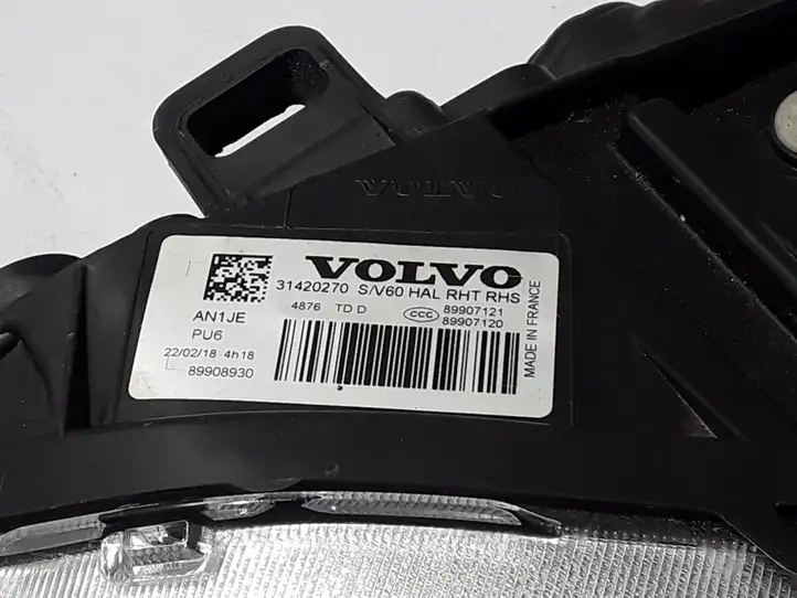 Volvo V60 (2013 - 2018) 31420270 Передняя фара — фото 6