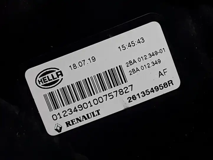 Renault Megane III (2009 - 2016) 261354958R Передняя противотуманная фара — фото 4