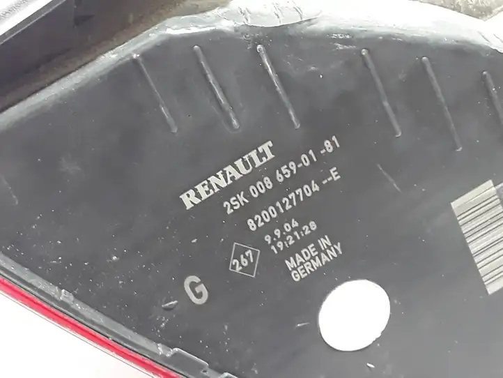 Renault Scenic II - Grand scenic II (2003 - 2006) 8200127704 Задний фонарь в кузове — фото 2