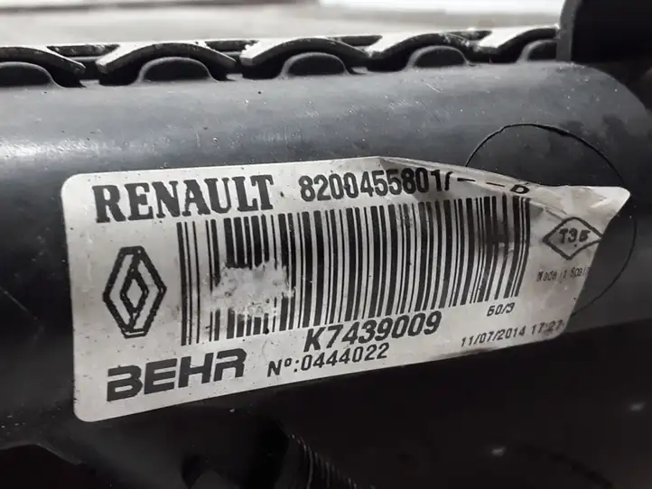 Renault Kangoo II (2008 - 2014) 8200455801 Радиатор охлаждающей жидкости двигателя — фото 5