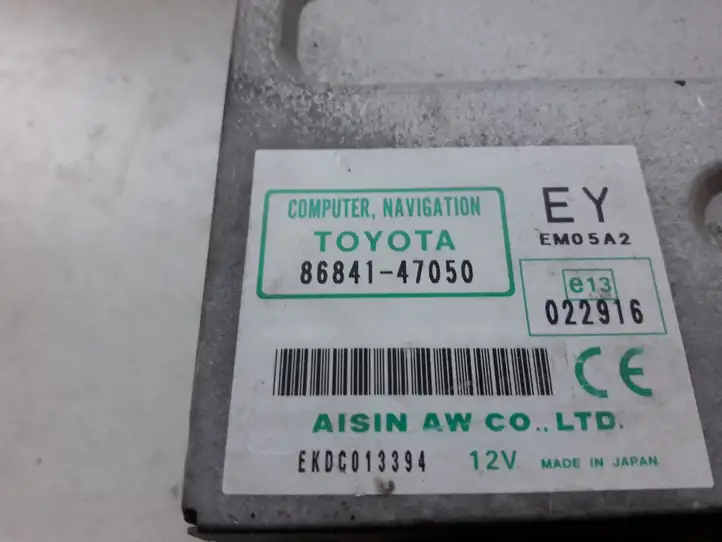 Toyota Prius (XW20) (2003 - 2009) 8684147050 Навигационный привод CD/DVD — фото 3