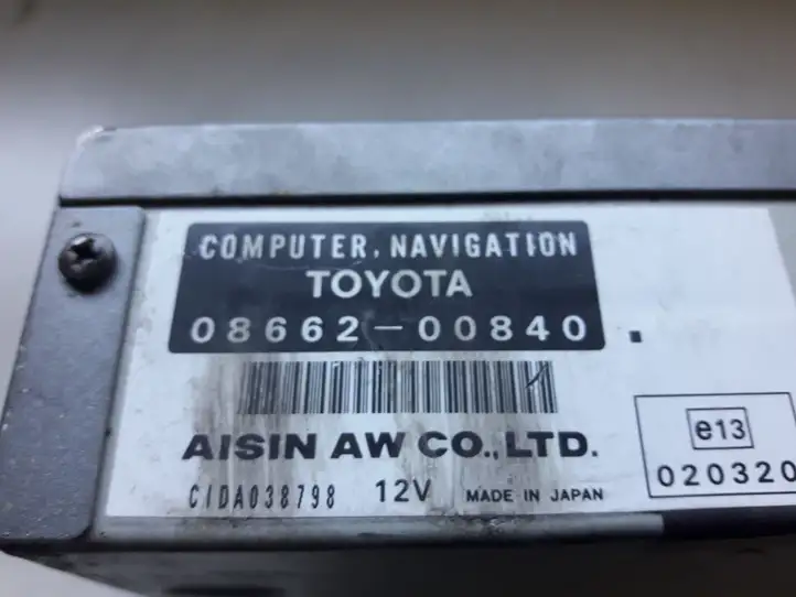 Toyota Avensis Verso (2004 - 2009) 0866200840 Навигационный привод CD/DVD — фото 3