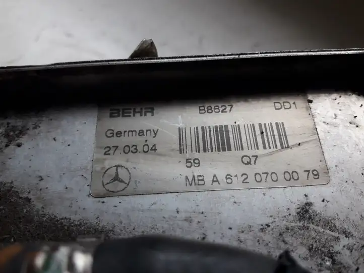 Mercedes-Benz ML W163 (1997 - 2005) A6120700079 Охладитель клапана EGR — фото 3
