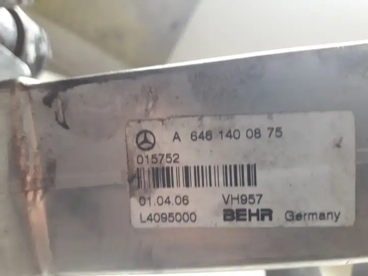 Mercedes-Benz C W203 (2000 - 2007) A6461400875 Охладитель клапана EGR — фото 2