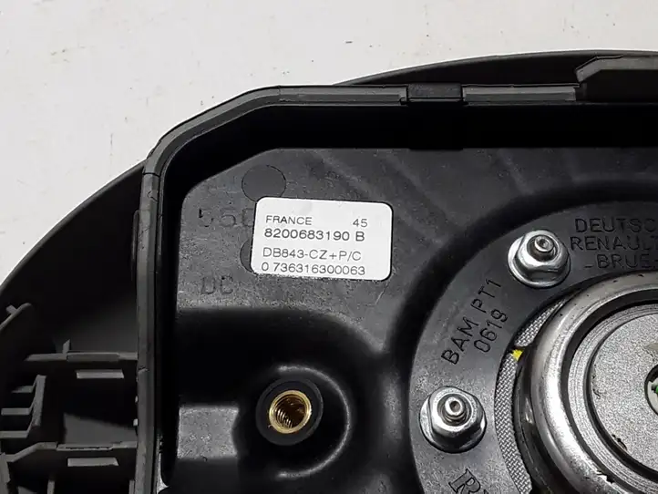 Renault Kangoo I (2003 - 2008) 8200683190 Подушка безопасности руля — фото 3