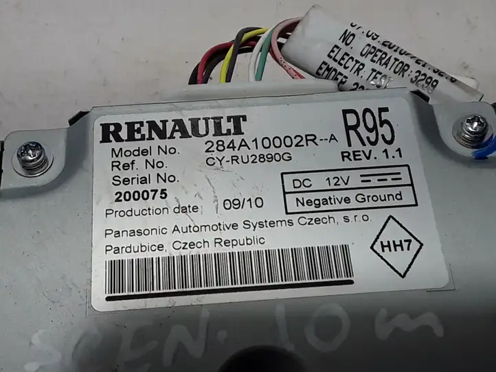 Renault Scenic III - Grand scenic III (2009 - 2016) 284A10002R Прочие блоки управления — фото 2