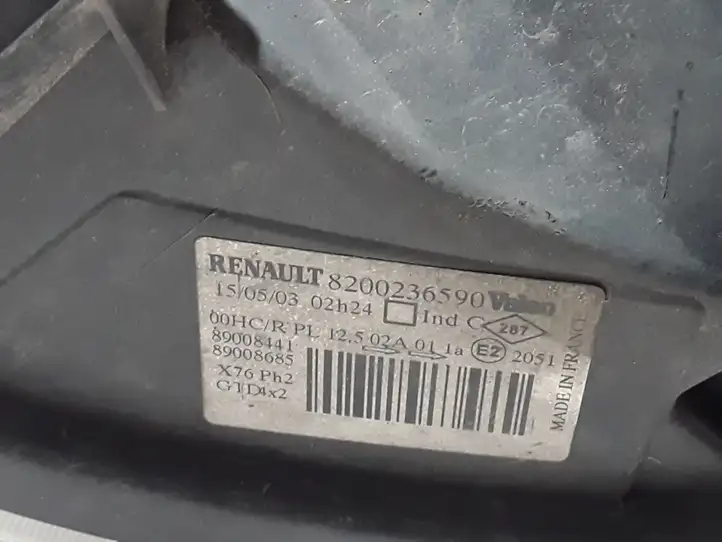 Renault Kangoo I (2003 - 2008) 8200236590 Передняя фара — фото 4